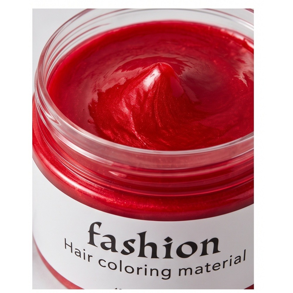 Pretty Cowry‎ Fashion Hair Coloring Material Red Modeling Wax 120g 4.23oz NEW - Picture 8 of 9